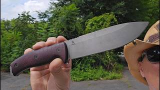 Architect Knives AK 55 knife review [upl. by Domenico]