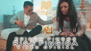 RISA FINGIDA  Edison Pingos Video Oficial [upl. by Llednyl]