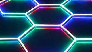 HexGlow RGB Hexagon Lighting [upl. by Anwahs235]