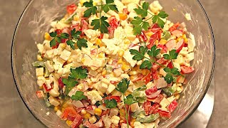 Der beste bunte Blumenkohlsalat Rezept roh mit Mayonnaise Ich werde nie müde diesen Salat zu essen [upl. by Astri770]