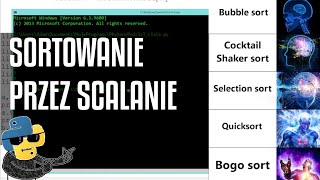 Sortowanie przez scalanie listy Python [upl. by Esilahc]