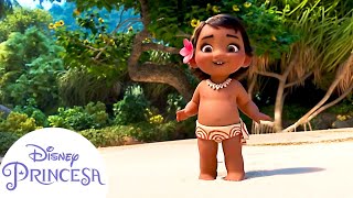 Moana y Maui mejores bromas  Disney Princesa [upl. by Leuqram]