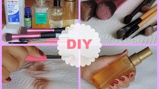 ♡DIY  nettoyant pour pinceaux à maquillage♡ [upl. by Ramhaj]