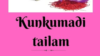 Kunkumadi tailam A natural remedy for skin glow with rich ingredients [upl. by Akamaozu]