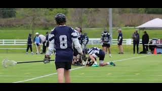 Eric Capling Spring Field and Box Lacrosse Highlights [upl. by Rekoob]