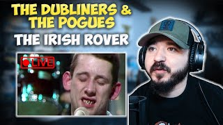 THE DUBLINERS amp THE POGUES  The Irish Rover  FIRST TIME HEARING REACTION [upl. by Alrep]