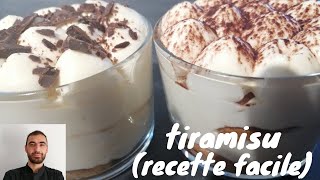 tiramisu recette facile et rapide [upl. by Naujuj310]