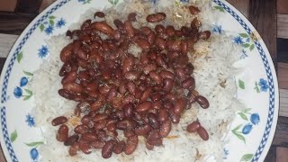 rajma chawal ki mazedar recipe راجما چاول کی مزیدار ریسپی 😍🤤 [upl. by Egnalos]