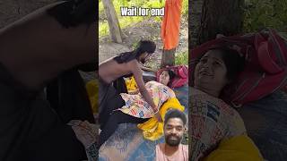 Flood discharge🤣❤️trending funny couple tiktok [upl. by Quick484]