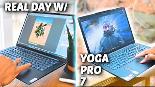 Lenovo Yoga Pro 7  REAL Day In the Life [upl. by Peednam]