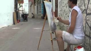 Watercolor  Plein Air 4  ILYA IBRYAEV [upl. by Aisekal600]