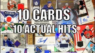 Opening 2 Super Memorabilia Hockey Card Mystery Packs [upl. by Burris617]