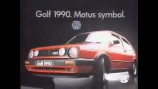 Volkswagen Golf GTI 1990 Spot [upl. by Ronile]