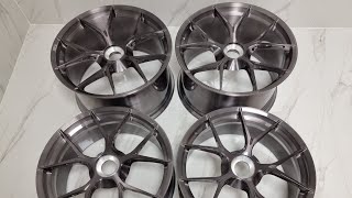 forged wheels set 2021 centerlock for Porsche 992 GTS in stock now [upl. by Anemolihp]