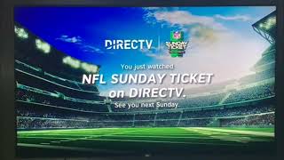 DirecTV NFL Sunday ticket sign off with music [upl. by Evod]