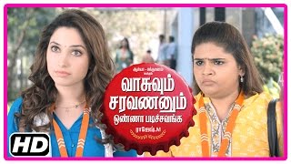 VSOP Tamil Movie  Scenes  Arya and Santhanam make fun of Tamanna  Sayaji Shinde hospitalised [upl. by Garreth725]