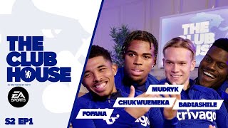 Is MUDRYK Faster Than Mbappe  Fofana Mudryk Badiashile amp Chukwuemeka on The Clubhouse  S2 Ep1 [upl. by Madaras884]