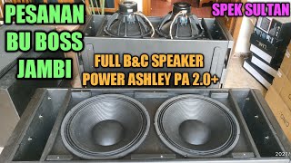 PAKET SOUND 48 JUTA PESANAN Bu Boss Jambi ‼️Dibuat Karaoke Dirumah Mantabss FULL BampC dan Ashley [upl. by Kienan]