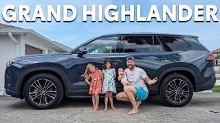 A Family Sized FuelSipping Powerhouse  2024 Toyota Grand Highlander Review [upl. by Ekenna]