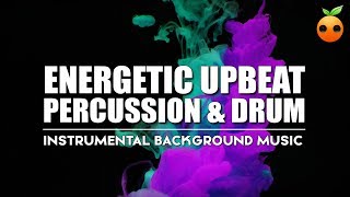 Energetic Upbeat Percussion amp Drum  Royalty Free  Background Music  Typography  Beat  Sport [upl. by Doi635]