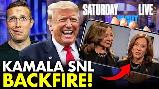 Did SNL Break LAW With CRINGE Kamala Appearance Rips Off Hysterical Trump Skit Internet DESTROYS [upl. by Tiedeman]