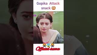 Gopika attack snack 🥨 Nath krishna Aur Gauri ki khanai serial ❤️dangaltv shortvideos youtube yt [upl. by Handel]