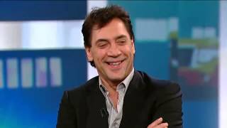 Javier Bardem on George Stroumboulopoulos Tonight INTERVIEW [upl. by Neelat814]