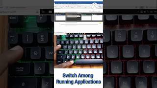 Windows Shortcut keys  windowsshortcut  Shortcut key to switch between opened programs  Win10 [upl. by Desberg168]