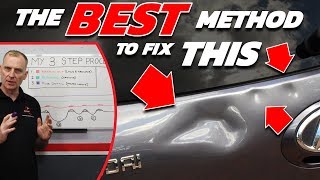 PDR Training  Great Tip for Paintless Dent Repair [upl. by Jepum]