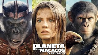 FILME PLANETA DOS MACACOS O REINADO AÇÃO E FICÇÃO CIENTÍFICA LANÇAMENTO 2024 É INCRÍVEL [upl. by Ybab987]