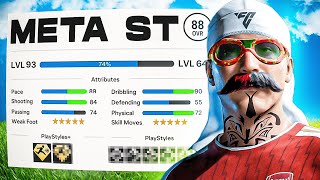 BEST IN THE WORLD BROKEN COMPETITIVE META ST BUILD  EA FC24 Pro Clubs [upl. by Mozza6]