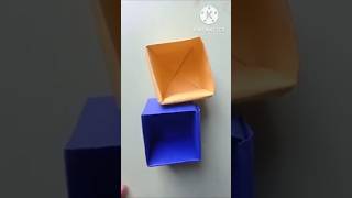 How to make a mini box minibox youtubeshorts craftideas diy subscribe shorts [upl. by Lathrop]