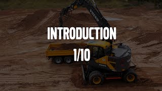 Volvo Wheeled Excavators Eseries  Operating instructions  Introduction  110 [upl. by Jareen]