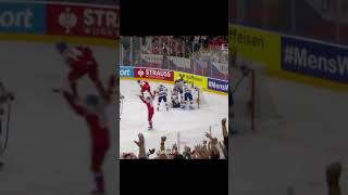 Pavel Zacha scores a goal vs USA  IIHF Mens Worlds Quarterfinals 2024 [upl. by Winser186]