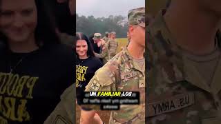 Este Es El Verdadero Momento De Felicidad De Un Militar Creditos loganmorehead1 [upl. by Kissel]