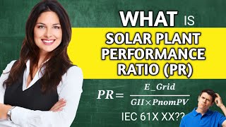 HOW TO CALCULATE SOLAR PLANT PERFORMANCE RATIO PR  SOLAR PV DESIGN [upl. by Scopp]