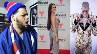 Natti Natasha Bad Bunny  Amantes de Una Noche Official Video  Amantes de una noche reaccion [upl. by Oly]