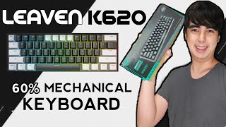 Leaven K620 Review  Most Affordable 60 Hotswappable Mechanical Keyboard 2022 [upl. by Yaned]