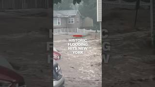 Historic flooding hits New York [upl. by Adnima418]