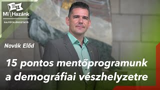 Demográfiai vészhelyzetet és mentőprogramot hirdet a Mi Hazánk [upl. by Ciaphus]