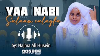 NAJMA ALI YANABI SALAM ALIKA SOMALI VRSION WITH LYRICS — NO MUSIC [upl. by Ahseuqal784]