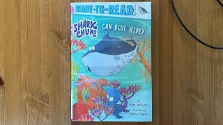 Ash reads Can Blue Hide Shark Chums by Adam Lehrhaupt illustrated by Pauline Gregory [upl. by Evreh77]