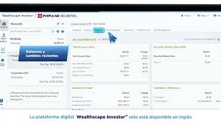 Cómo navegar Wealthscape Investor [upl. by Allertse]