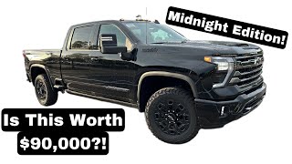 2024 Chevrolet Silverado 2500HD High Country Midnight Edition 66 Duramax POV Test Drive amp Review [upl. by Chadabe]