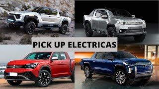 10 PICK UPS ELECTRICAS saldran en el 2023 [upl. by Anihs]