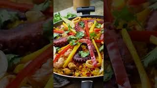 Paella de frutos do mar shorts [upl. by Keavy945]