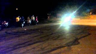 Busa vs BKing vs ZX10  FLINT MI Drag Race [upl. by Ecertak]