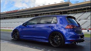 VW MK7 Golf R 500hp VS Sportcars  RS3  50 MUSTANG [upl. by Sakhuja]