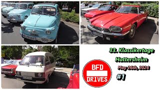 🚘 33 Klassikertage Hattersheim ⛔️ 26052024 🚦 Part 110 🚗 [upl. by Forester]