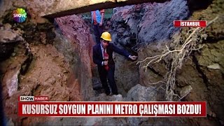 Kusursuz soygun planını metro çalışması bozdu [upl. by Cardon]